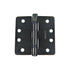 Emtek 94024US10B Pair of 4" x 4" 1/4" Radius Steel Heavy Duty Ball Bearing Hinges Oil Rubbed Bronze Finish