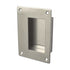 Rockwood 9432D 3-1/2" x 5" Rectangular Flush Pull Satin Stainless Steel Finish