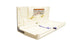 Bradley 9632-000000 Rectangular Baby Changer, Cream Sparrow Supply