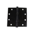 Emtek 96416US10B Pair of 5" x 5" Square Solid Brass Heavy Duty Ball Bearing Hinges Oil Rubbed Bronze Finish
