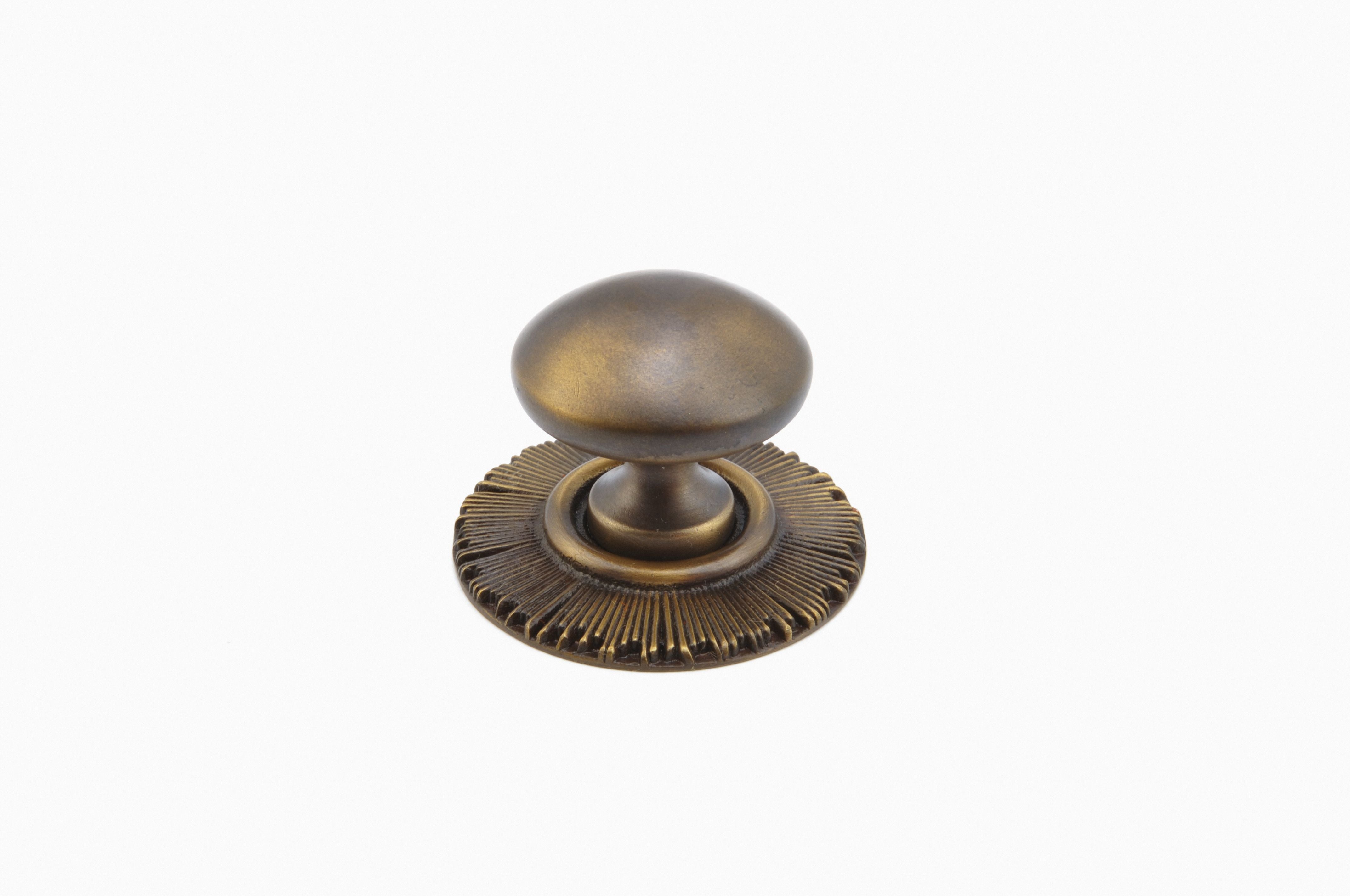 Schaub 970-ED 1-1/4" Sunburst Cabinet Knob Estate Dover Finish Sparrow Supply