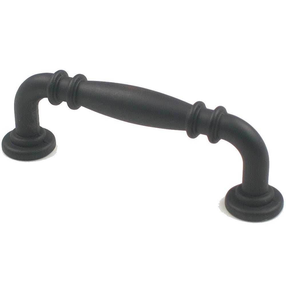 Rusticware 972ORB 5" Center to Center Double Knuckle Cabinet Pull Oil Rubbed Bronze Finish Sparrow Supply
