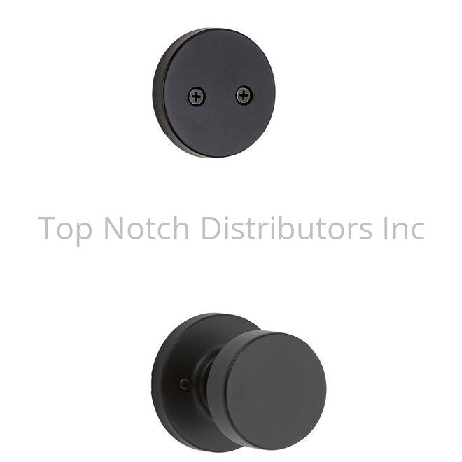 Kwikset 973PSKRDT-514 Dummy Interior Pismo Knob Trim with Round Ros... Sparrow Supply
