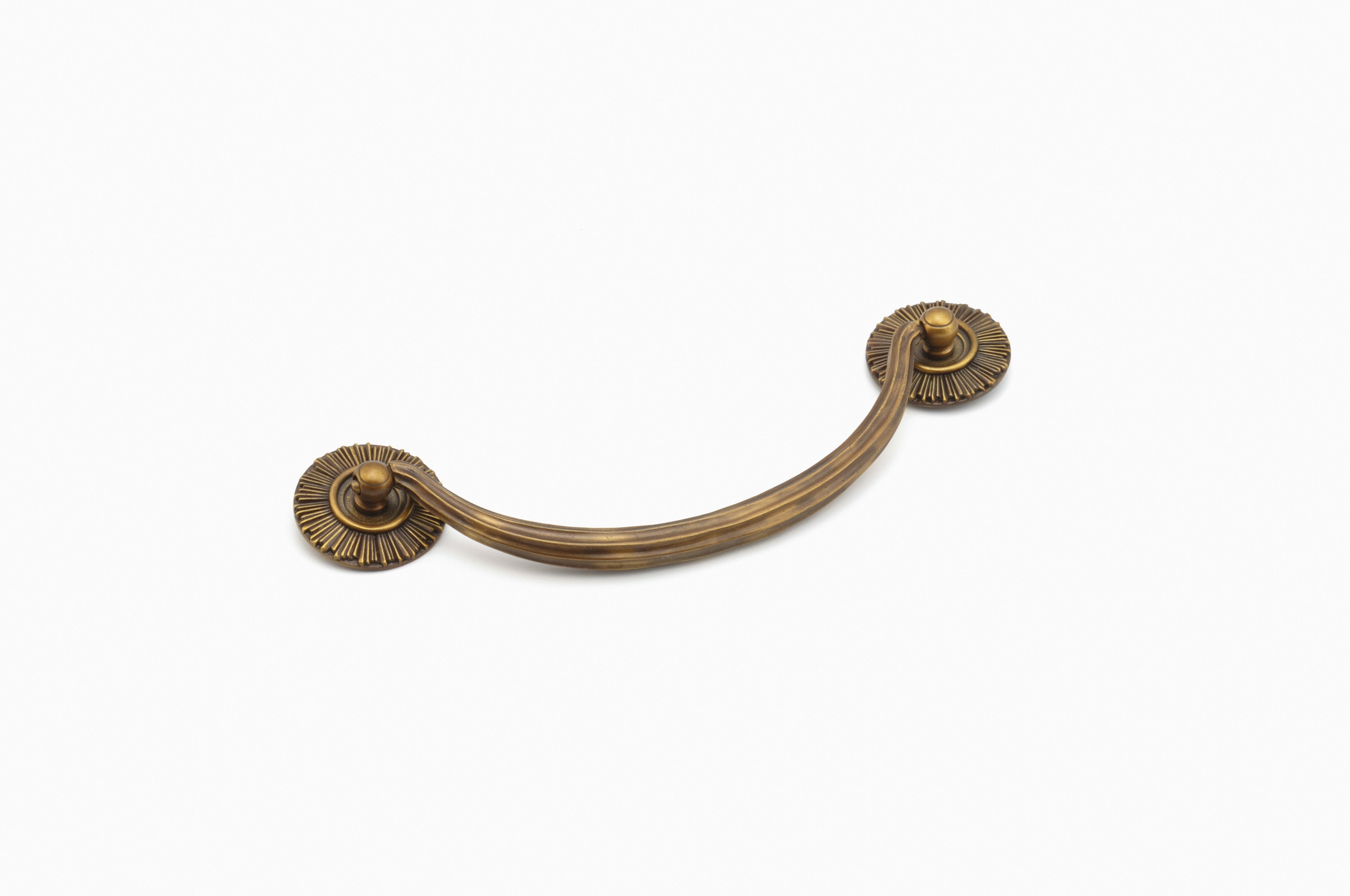 Schaub 978-ED 5-1/2" Center to Center Sunburst Bail Pull Estate Dover Finish Sparrow Supply