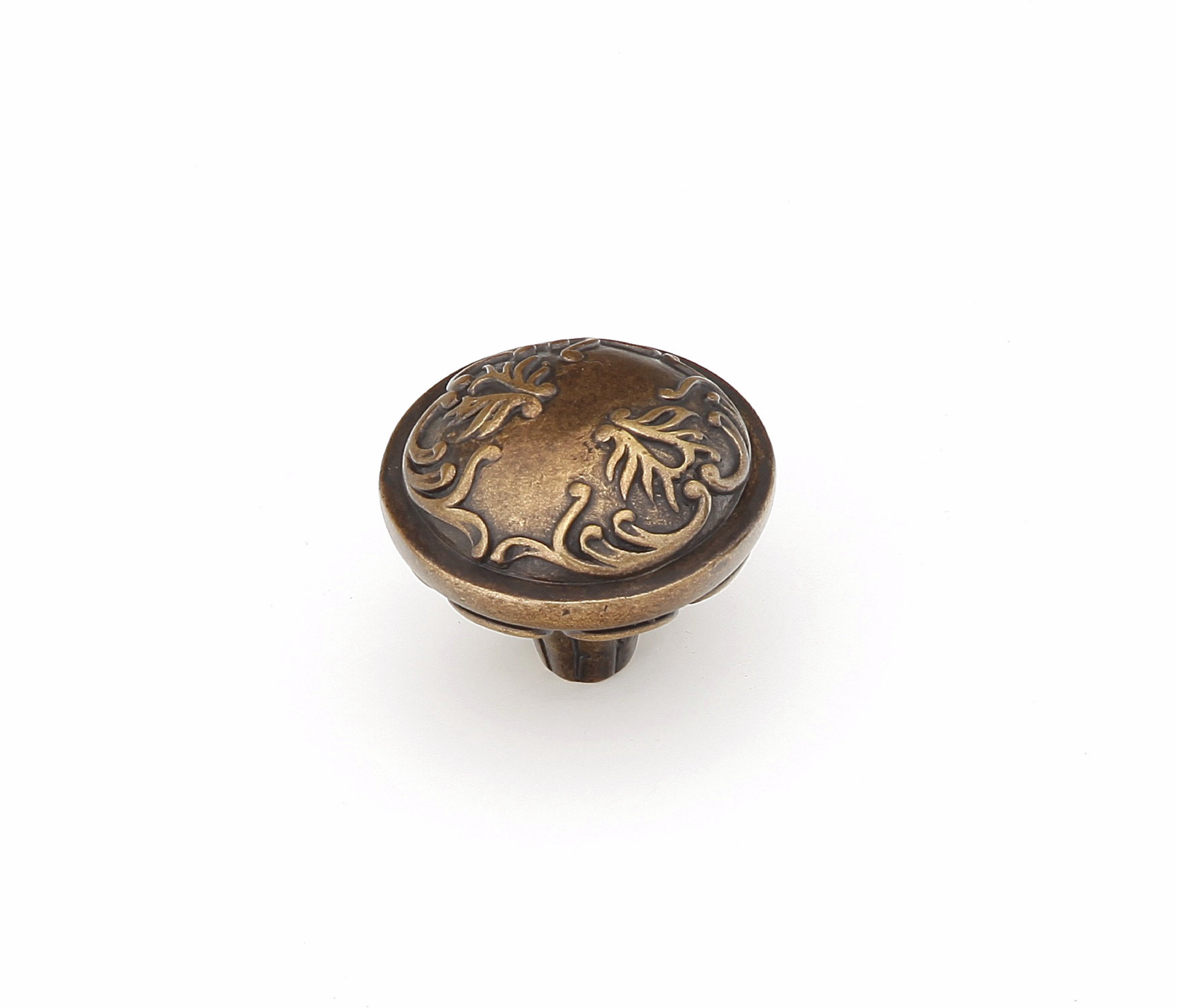 Schaub 994-DIA 1-1/4" Cantata Cabinet Knob Dark Italian Antique Finish Sparrow Supply