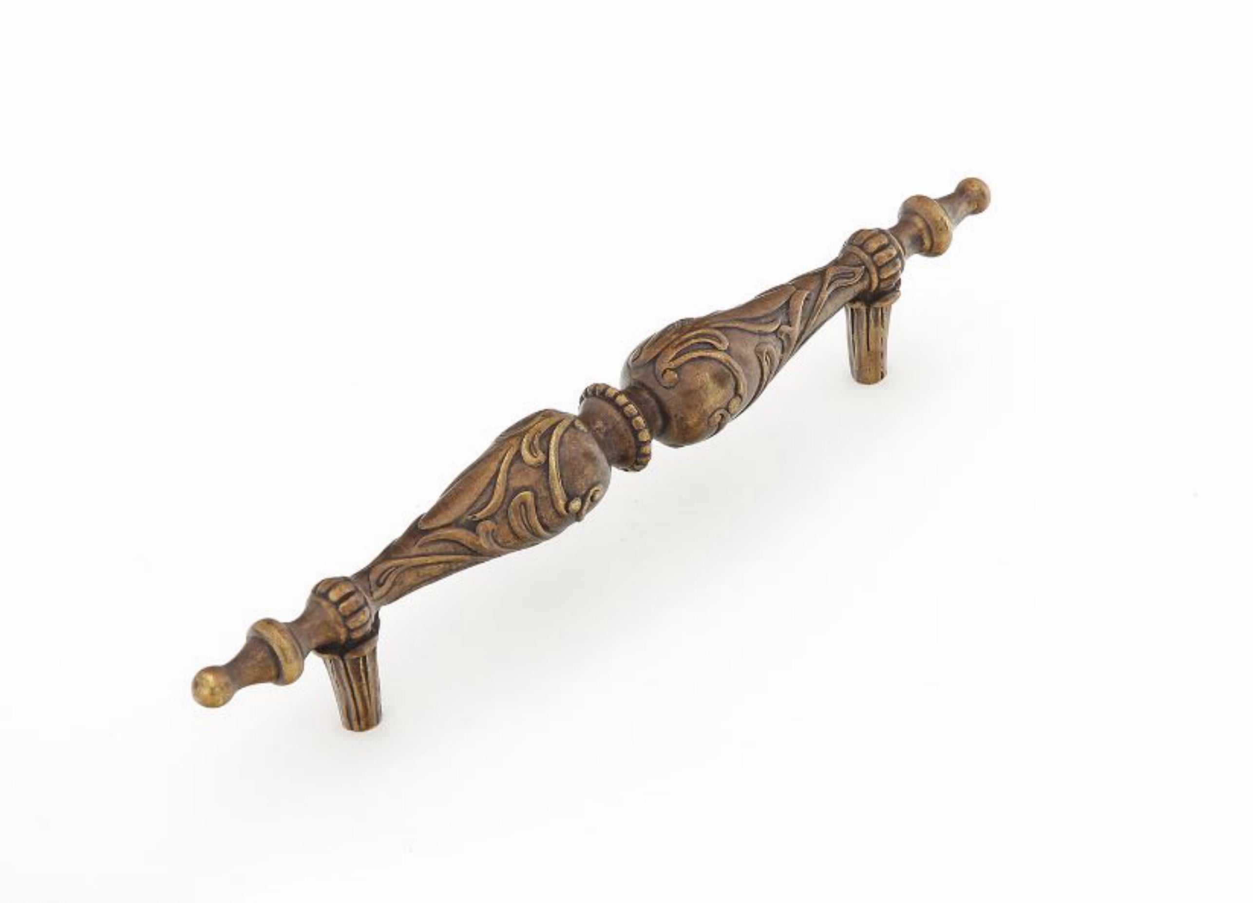Schaub 995-DIA 5" Center to Center Symphony Cantata Cabinet Pull Dark Italian Antique Finish Sparrow Supply