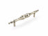 Schaub 997-WB 8" Center to Center Symphony Cantata Cabinet Pull White Brass Finish Sparrow Supply
