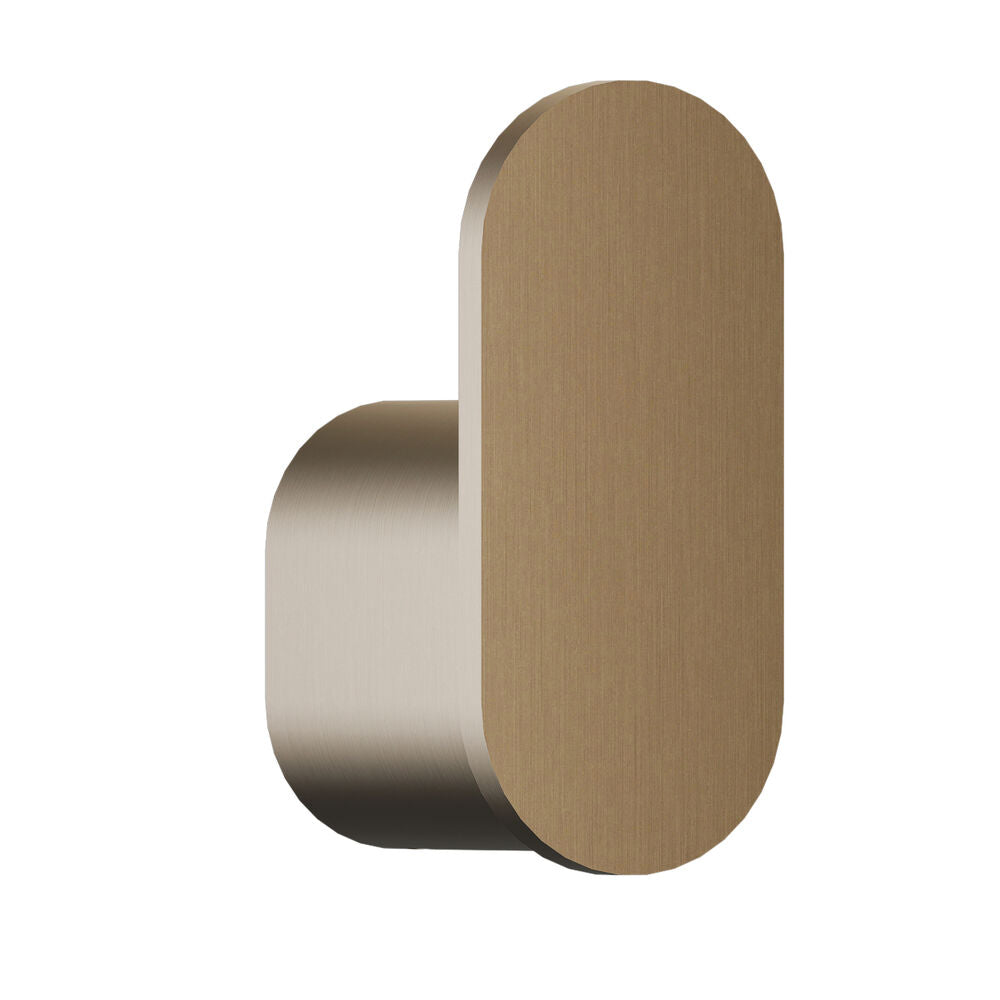 Bradley 9B1-110000-BZ Robe Hook- Stainless-Surface Mtd, Single Hook Brushed Bronze