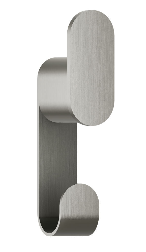 Bradley 9B1-110200-BS Robe Hook- Stainless-Surface Mtd, Double Hook Brushed Stainless