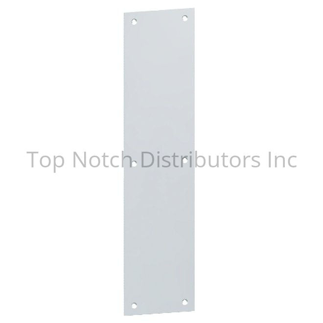Hager A30S81610 8" x 16" Square Corner Push Plate - * Not Returnabl... Sparrow Supply