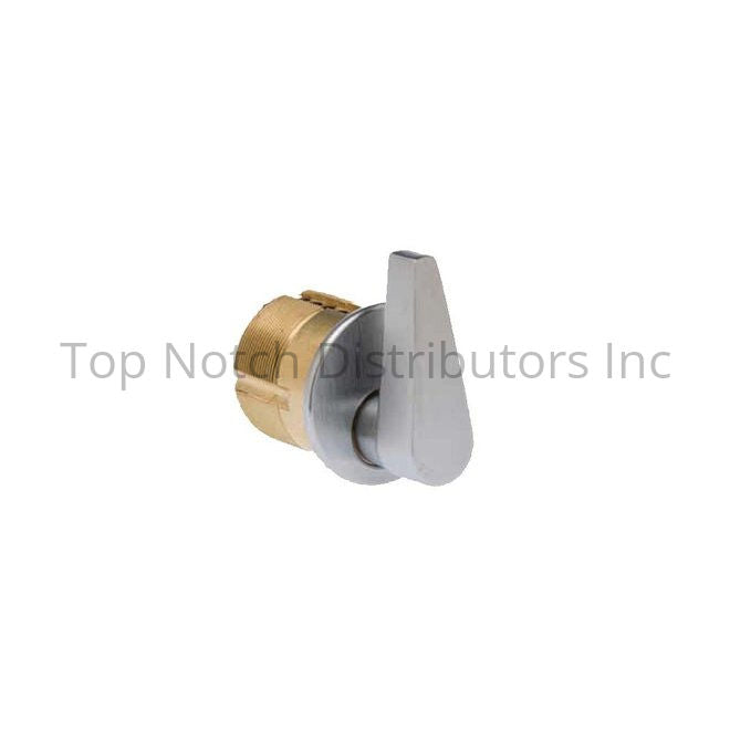 Ilco ADA732126D 2" ADA Turn Knob Mortise Cylinder with Adams Rite C... Sparrow Supply