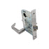 ASSA Abloy Accentra AUCN8805FL626LC Storeroom Mortise Lock with Augusta Lever and Camden Escutcheon Less Cylinder with 2815 Curved Lip Strike Satin Chrome Finish Sparrow Supply