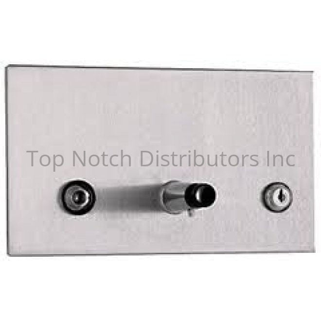 Bobrick B306 Recessed Soap Dispenser Satin Stainless Steel Sparrow Supply