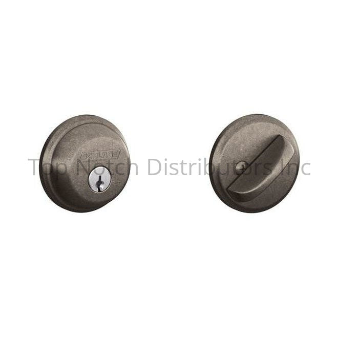 Schlage Residential B60621 Single Cylinder Deadbolt C Keyway with 1... Sparrow Supply