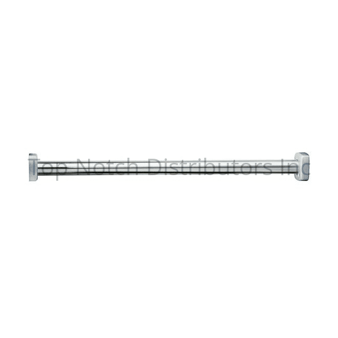 Bobrick B610748 48" Heavy Duty Shower Curtain Rod Satin Stainless S... Sparrow Supply