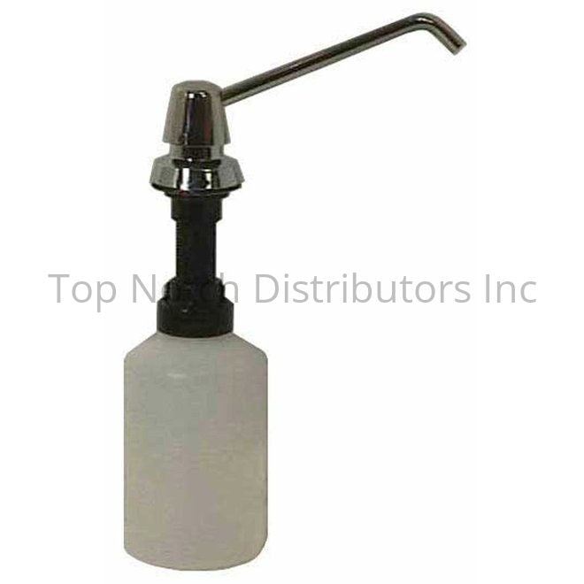 Bobrick B82216 20 Ounce Manual Liquid Soap Dispenser with 6" Spout ... Sparrow Supply