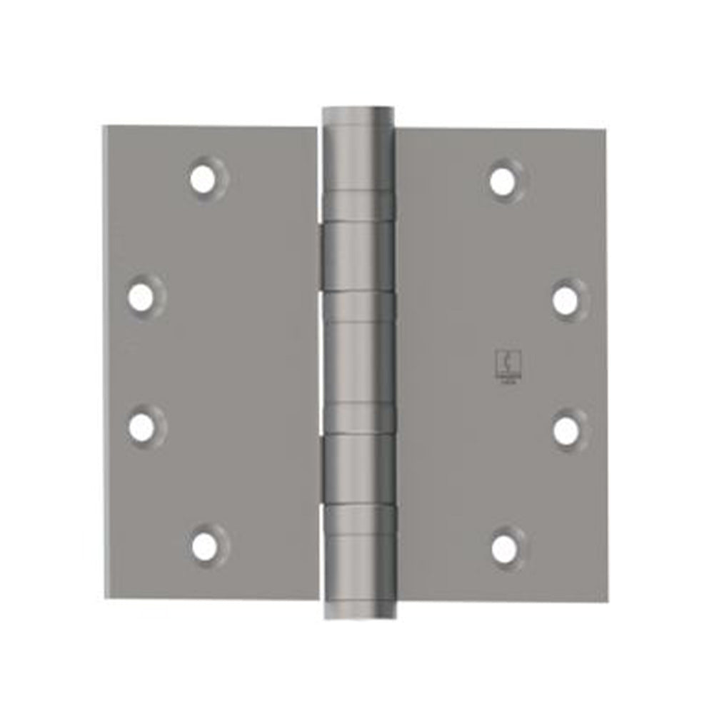 Hager BB116841226D 4-1/2" x 4-1/2" Full Mortise Heavy Weight Ball Bearing Hinge Satin Chrome Finish Sparrow Supply