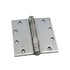 Hager BB1191532DEA 5" x 5" Full Mortise Standard Weight Ball Bearing Hinge Satin Stainless Steel Finish Sparrow Supply