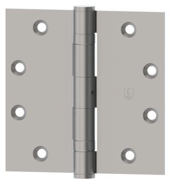 Hager BB12794L1 4" x 4" Full Mortise Standard Weight Ball Bearing Hinge Flat Black Finish Sparrow Supply