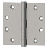 Hager BB1279541226D 5" x 4-1/2" Full Mortise Standard Weight Ball Bearing Hinge Satin Chrome Finish Sparrow Supply