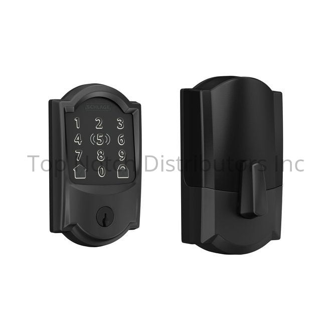 Schlage Residential BE499WBCAM622 Camelot Encode Plus Smart Wifi De... Sparrow Supply
