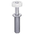 Best Hinges BF30322C Bi-Fold Guide Wheel for 3/8" Hole # 522620 Zinc Plated Finish Sparrow Supply