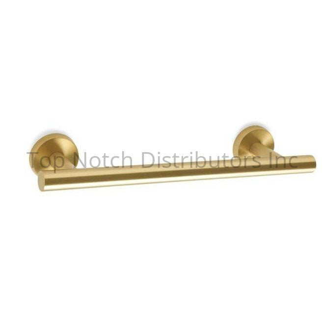 Amerock BH26546BBZ 9" (229 mm) Arrondi Towel Bar Golden Champagne Sparrow Supply
