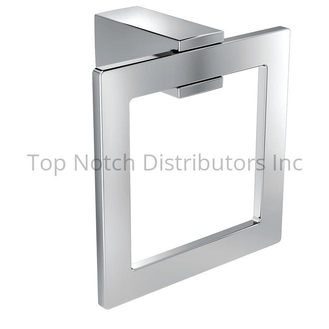Moen BP3786CH Kyvos Towel Ring Bright Chrome Sparrow Supply