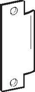 Don-Jo BS161626 Blank 4-7/8" ANSI Strike Satin Chrome Finish