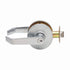 Dexter Commercial C1000CSECR626KDC Classroom Security Grade 1 Regular Lever Clutching Cylindrical Lock with C Keyway; 2-3/4" Backset with 1-1/8" Face; and ANSI Strike Satin Chrome Finish Sparrow Supply