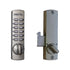 Lockey C150SN Mechanical Keyless Hook Bolt Lock Satin Nickel Finish Sparrow Supply