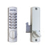 Lockey C150WH Mechanical Keyless Hook Bolt Lock White Finish Sparrow Supply