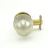 Dexter Commercial C2000PASSB630 Passage Grade 2 Ball Knob Non Clutching Cylindrical Lock with 2-3/4" Backset and ANSI Strike Satin Stainless Steel Finish Sparrow Supply