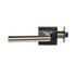 Emtek C5210STUUS15 Stuttgart Lever 2-3/8" Backset Privacy with Square Rose with CF Mechanism for 1-3/8" to 1-3/4" Door Satin Nickel Finish Sparrow Supply