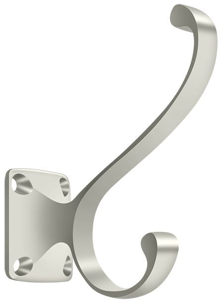 Deltana CAHH35U14 Heavy Duty, Coat and Hat Hook, Bright Nickel Finish