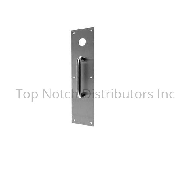Don-Jo CFD7015605 3-1/2" x 15" Push Plate with 15 Pull Cut for Dead... Sparrow Supply