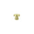 Deltana CHBU3-UNL Button Tip; Unlacquered Bright Brass Finish