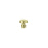 Deltana CHBU3-UNL Button Tip; Unlacquered Bright Brass Finish Sparrow Supply