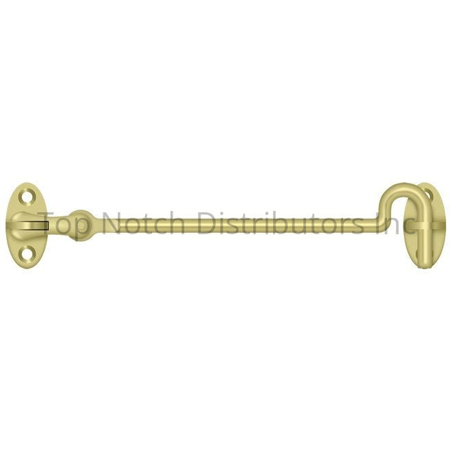 Deltana CHK6U3 Cabin Swivel Hooks; 6"; Bright Brass Polished Brass Sparrow Supply