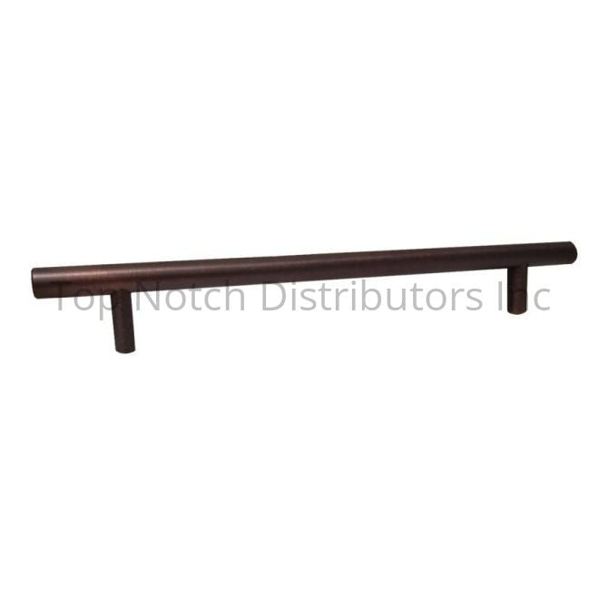Crown Cabinet Hardware CHP11210B 12" Bar Cabinet Pull with 9" Cente... Sparrow Supply