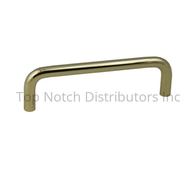 Crown Cabinet Hardware CHP355PB 4-3/8" Wire Cabinet Pull with 4" Ce... Sparrow Supply