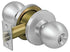 Deltana CL100EAC-32D Commercial Entry Standard Grade 2 Round Knob Lockset Satin Stainless Steel Finish Sparrow Supply