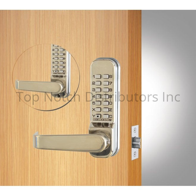 Codelock CL415BBSS Back to Back Tubular Keypad Lever Latchbolt Lock... Sparrow Supply