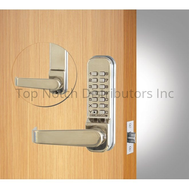 Codelock CL415SS Tubular Keypad Lever Latchbolt Lock with Codefree ... Sparrow Supply