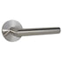 Emtek CS10002STTSS Stuttgart Lever 2-3/8" Backset Passage with Disk Rose with CF Mechanism for 1-3/8" to 1-3/4" Door Stainless Steel Finish Sparrow Supply