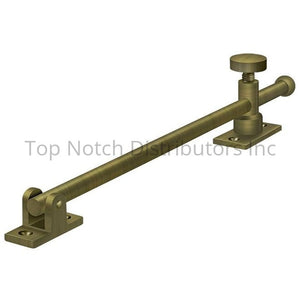 Deltana CSA12U5 12" Casement Stay Adjuster; Antique Brass Sparrow Supply