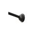 Moen CSR2160BL Adjustable Curved Shower Rod from 54" to 72" with Pivot Flange Matte Black Finish