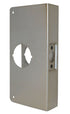 Don-Jo CW1S Classic Wrap Around for Cylindrical Door Lock with 2-1/8" Hole for 2-3/8" Backset and 1-3/8" Door Stainless Steel Finish Sparrow Supply