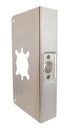 Don-Jo CW4S2 9" Classic Wrap Around for Heavy Duty Grade 1 and 2 Key in Levers with 2-3/4" Backset and 1-3/4" Door Stainless Steel Finish Sparrow Supply