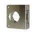 Don-Jo CW61S Classic Wrap Around for Cylindrical Door Lock with 2-1/8" Hole with 2-3/8" Backset and 1-3/4" Door Stainless Steel Finish Sparrow Supply
